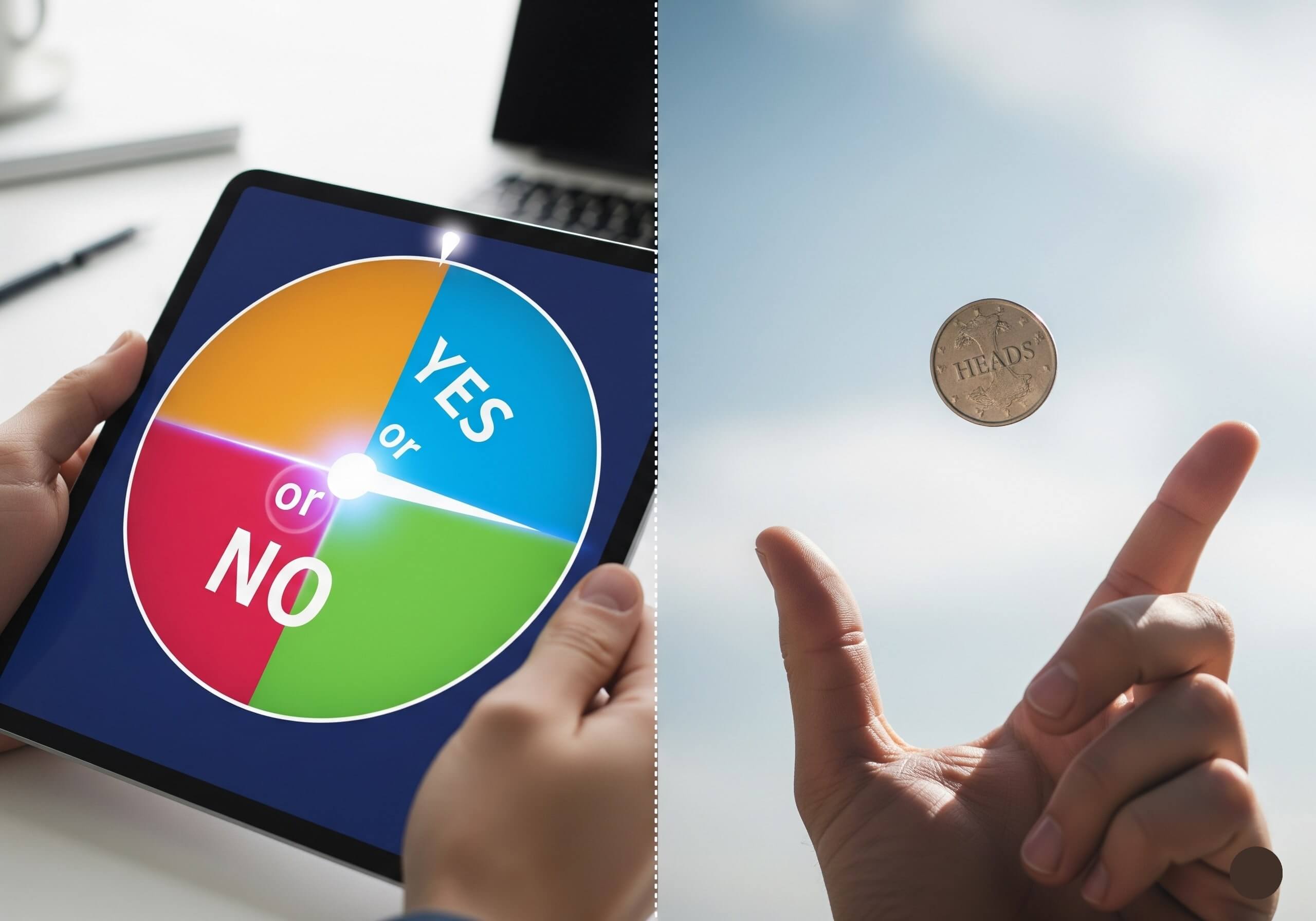 Is the Yes or No Wheel More Accurate Than a Coin Toss?